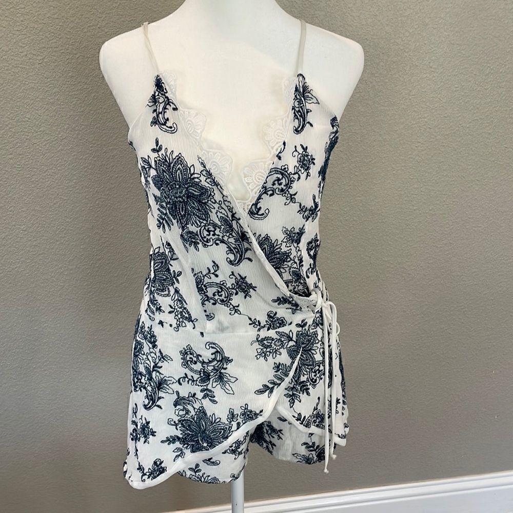 4 Sienna Romper with Bandana Print